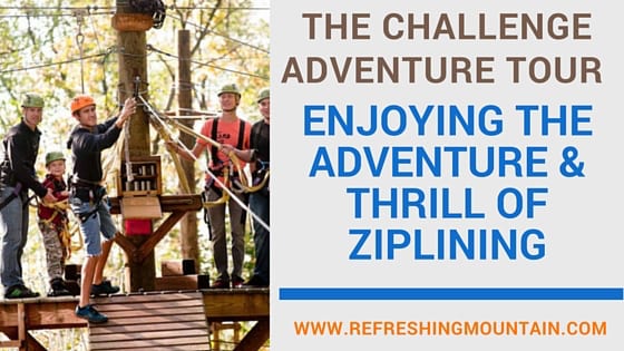 The Outdoor Adventure & Thrill of the Challenge Adventure Zipline Tour
