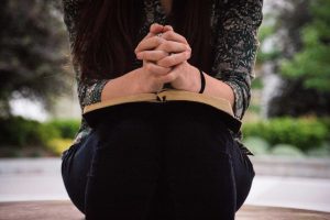 Women Praying At Retreat In Lancaster Pa