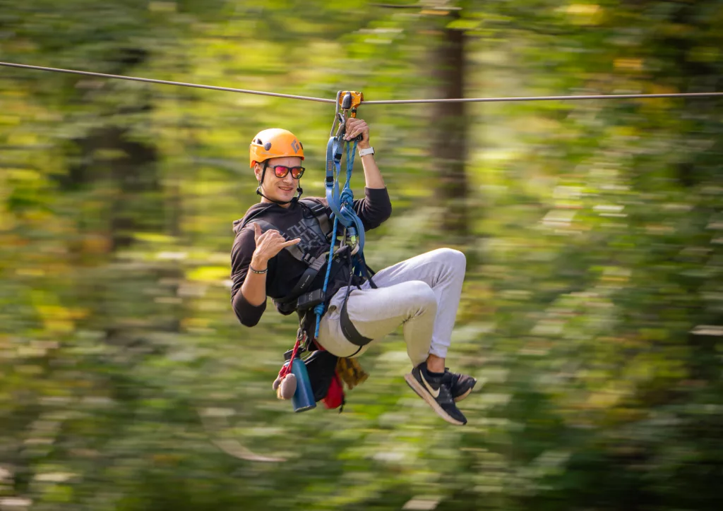 Zipline Challenge Aerial